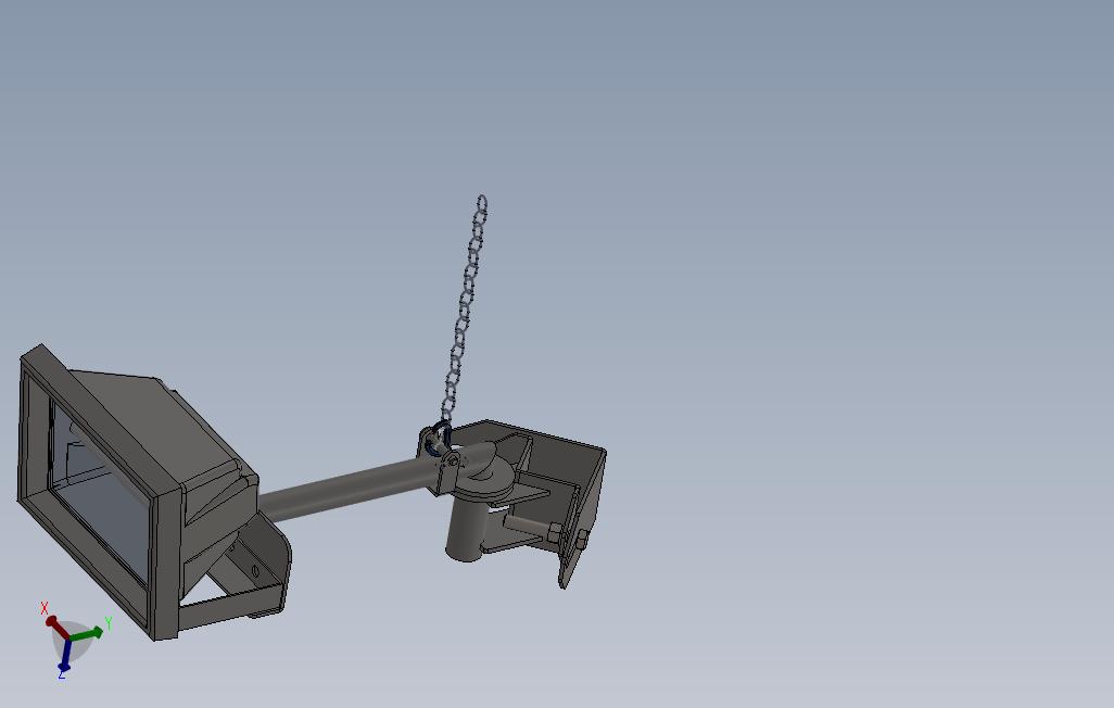solidworks反射器支架
