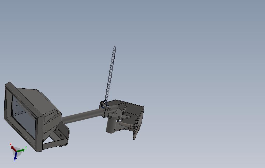 solidworks反射器支架