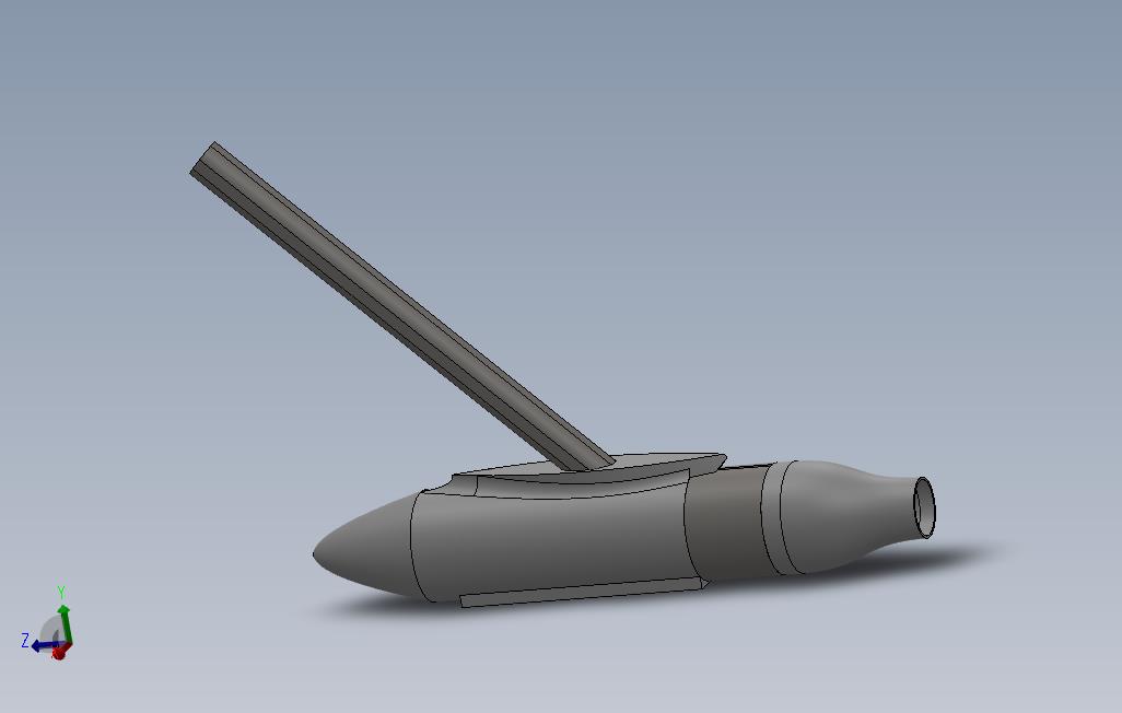 solidworks喷水推进装置