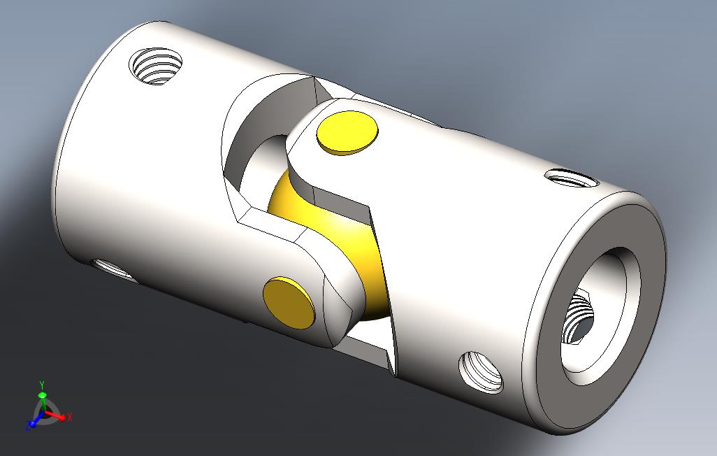 Solidworks微型联轴器