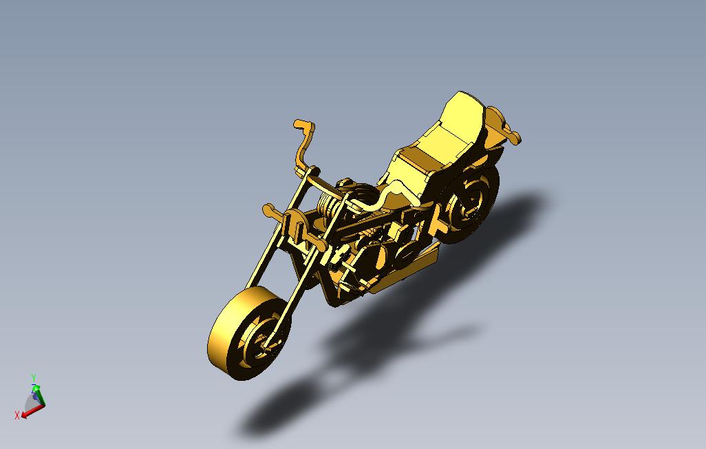 solidworks摩托车