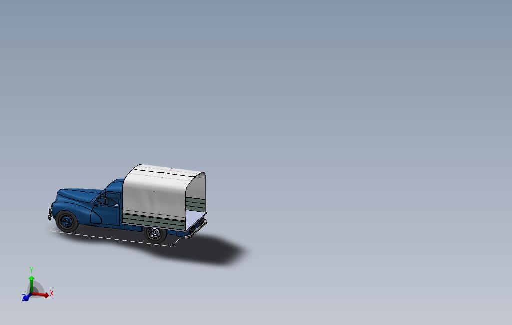 solidworks标致货车