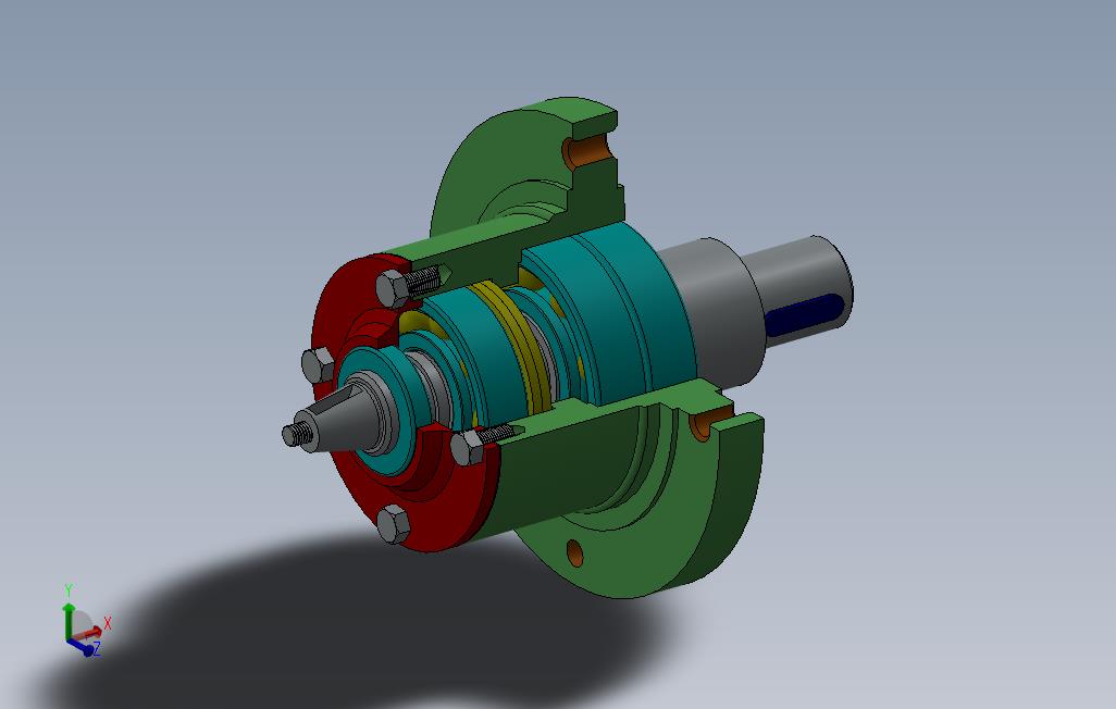 solidworks活塞泵