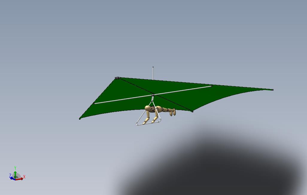 solidworks滑翔机