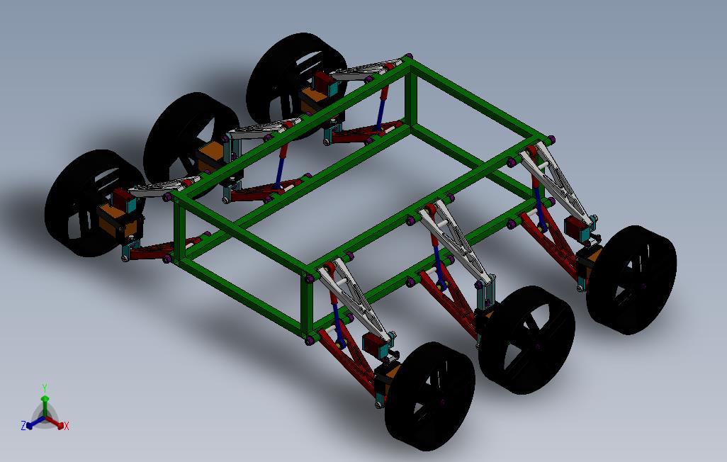 solidworks火星探测器