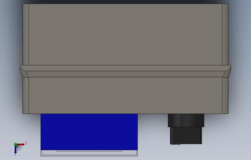 solidworks蠕动泵 俯视图