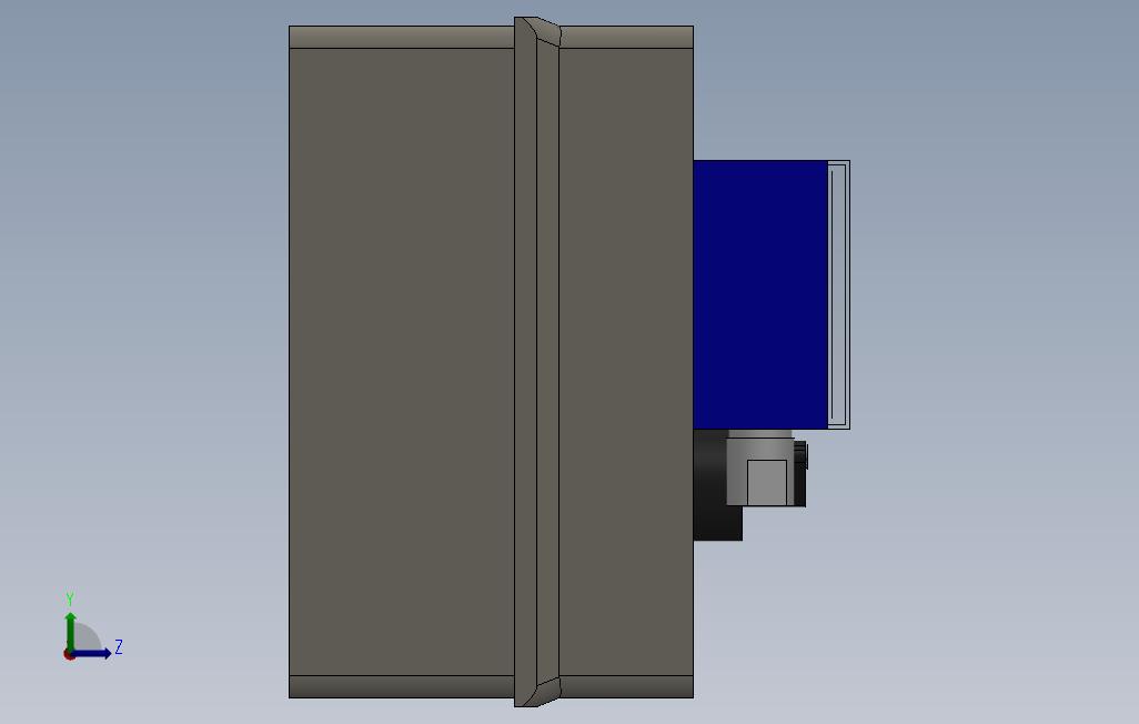 solidworks蠕动泵 左侧视图