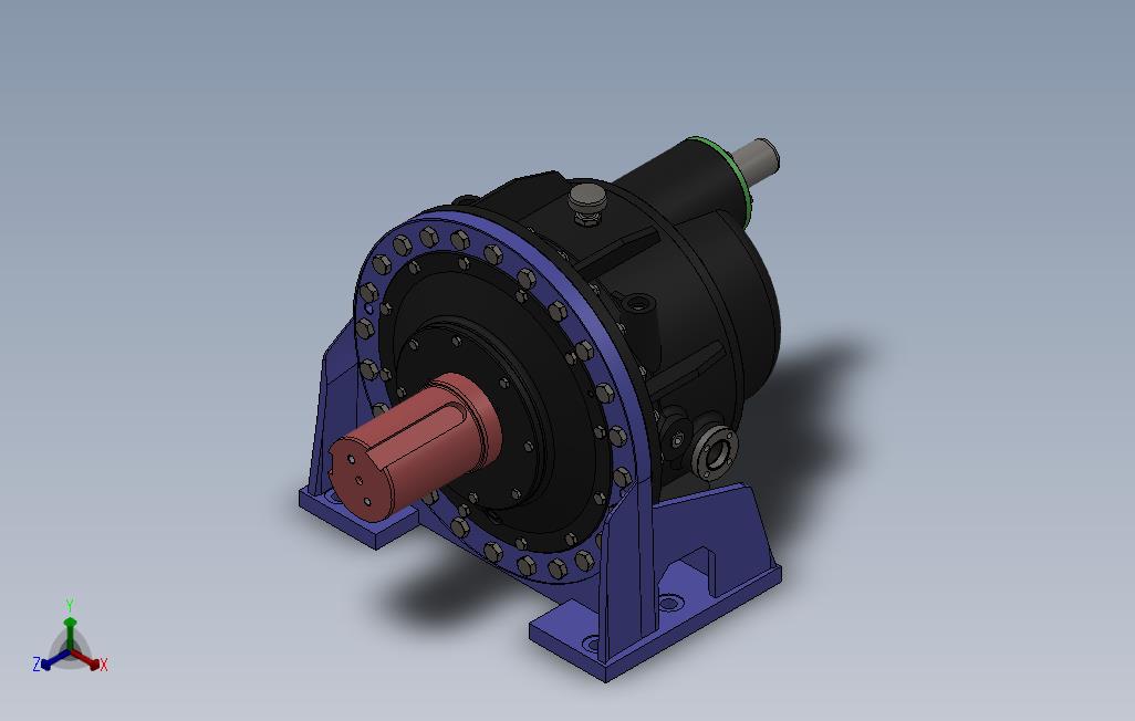 solidworks行星齿轮减速器