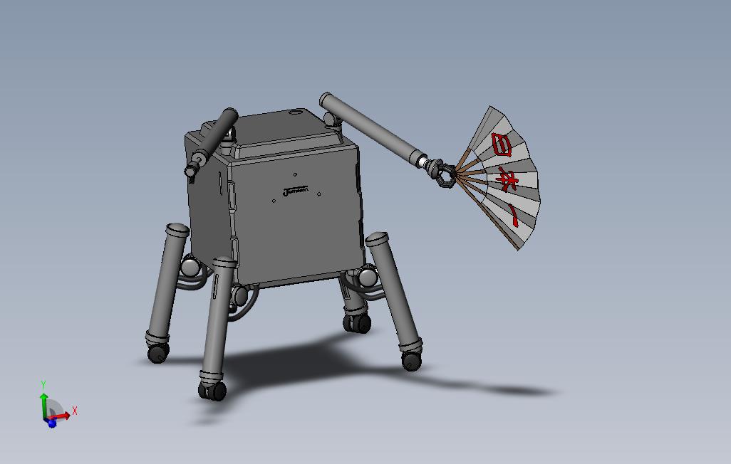 solidworks詹姆森型机器人