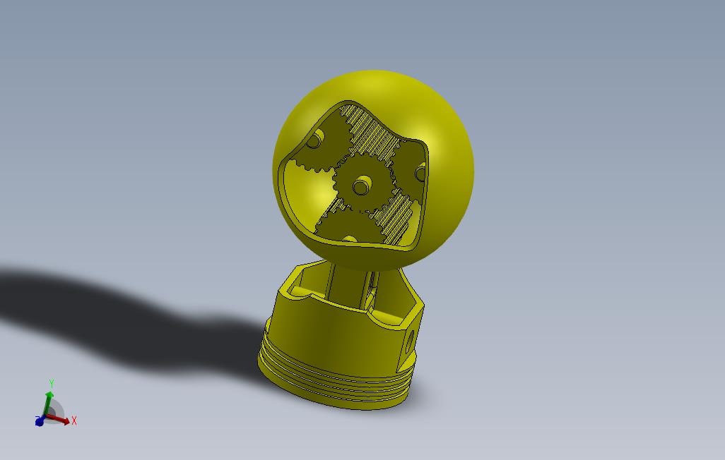 solidworks金色齿轮的挑战