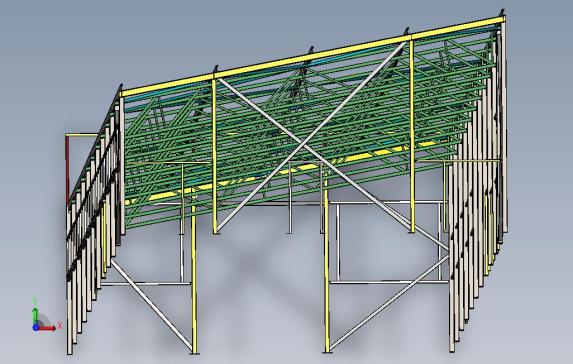 solidworks钢吊架