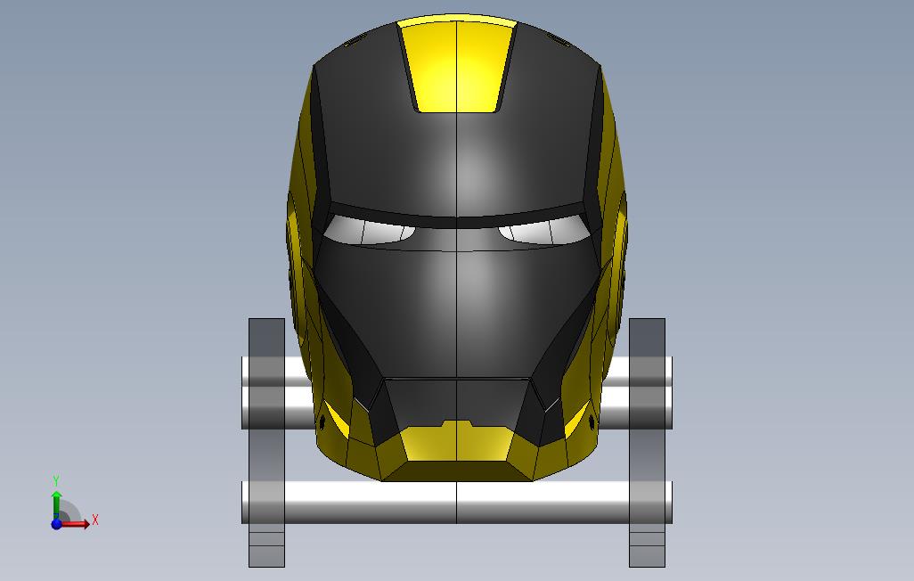 solidworks钢铁侠头盔制作图纸