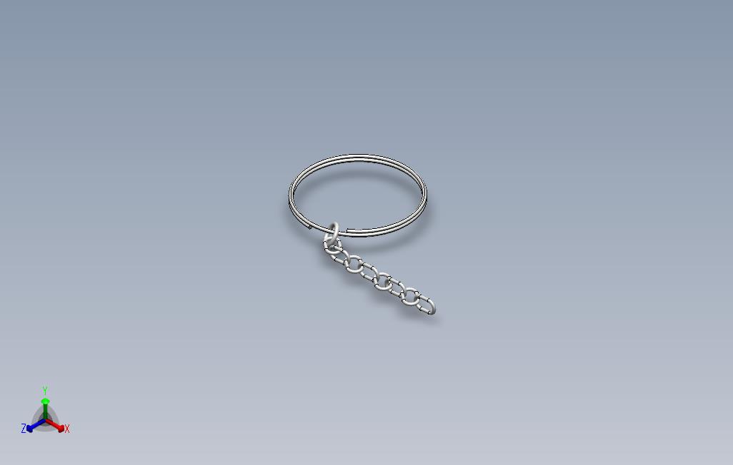 solidworks钥匙链