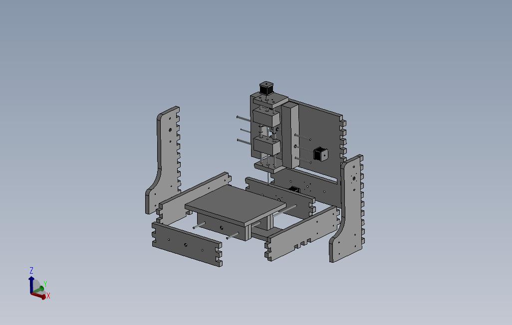 solidworks木材数控铣床