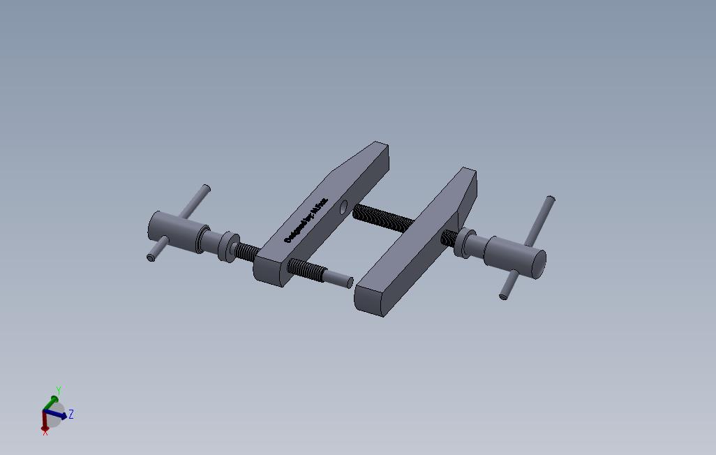 solidworks机械师的夹具