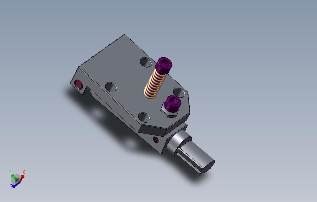solidworks肾脏线模具