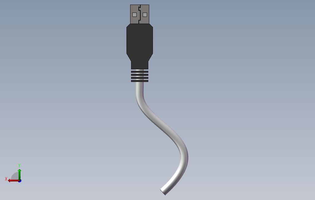 usb接口外形设计_SOLIDWORKS 2012_模型图纸免费下载 – 懒石网