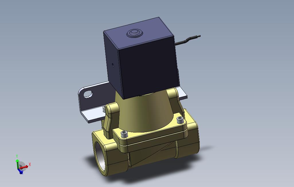 出线式电磁阀6分接口，