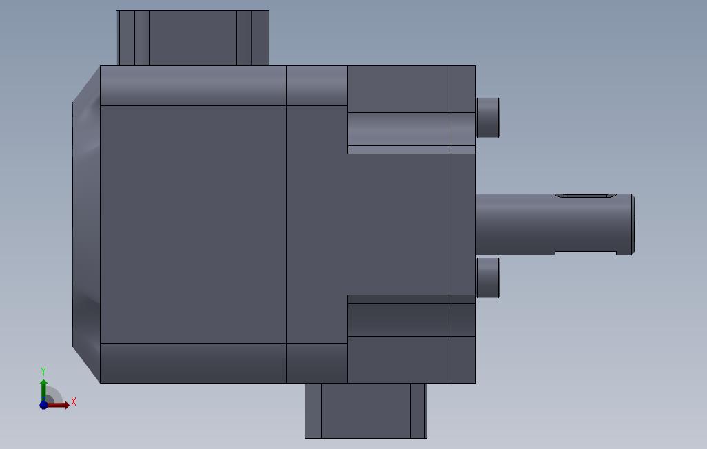 双联叶片泵_SOLIDWORKS 2012_模型图纸免费下载 – 懒石网