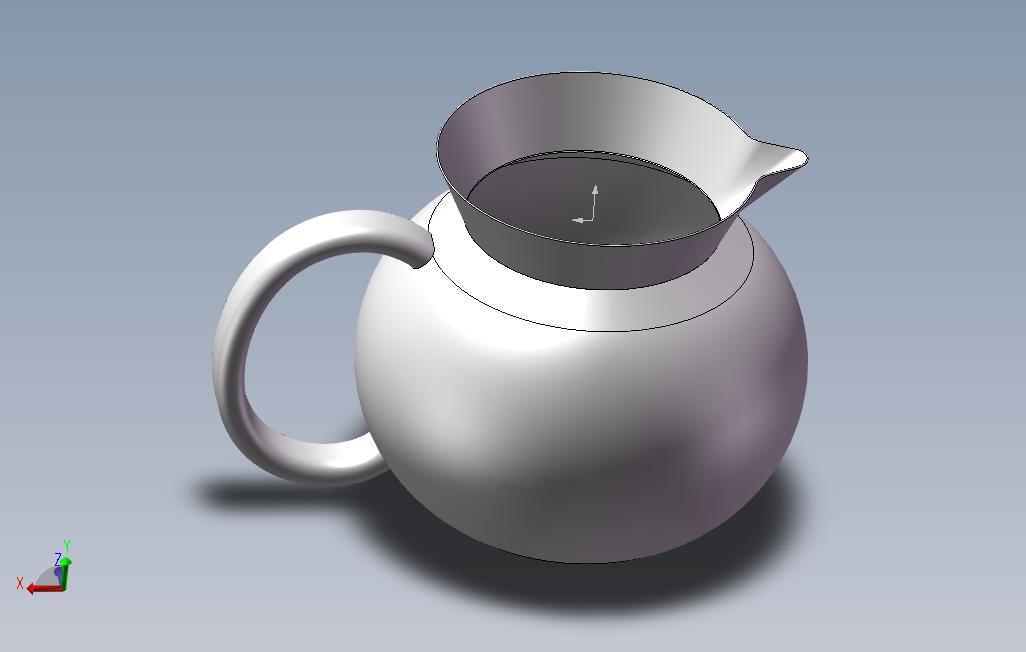 咖啡壶3d模型