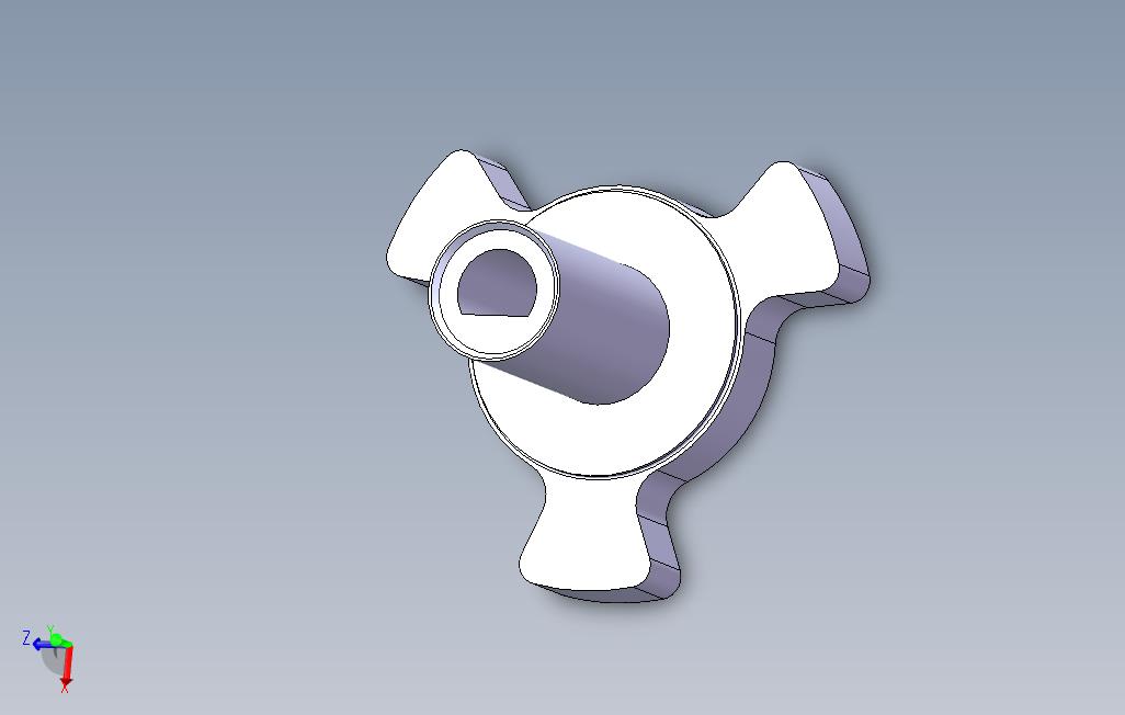 塑料旋钮3d模型