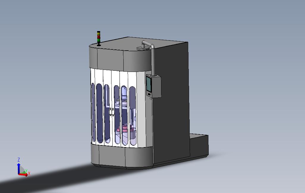 数控铣床3d模型