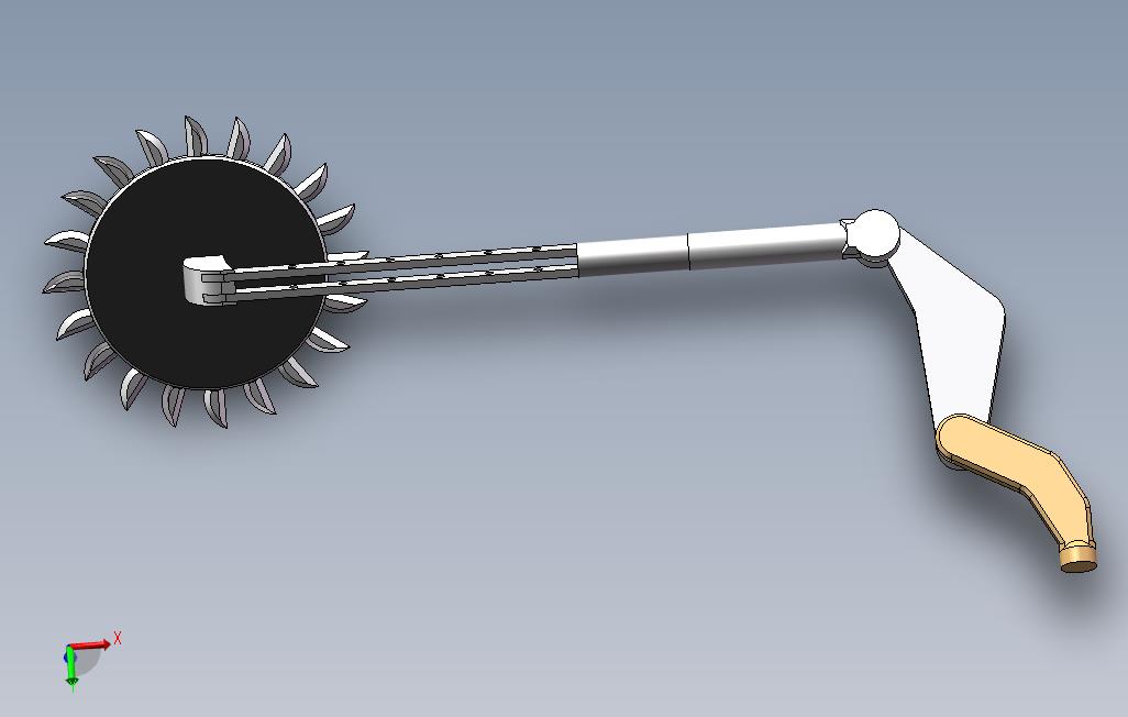 机械蝎子右臂3d模型