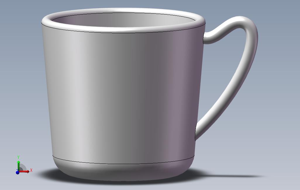 杯具3D模型