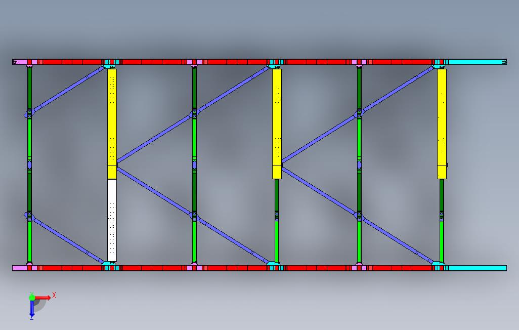 桥梁结构图_SOLIDWORKS 2013_模型图纸免费下载 – 懒石网