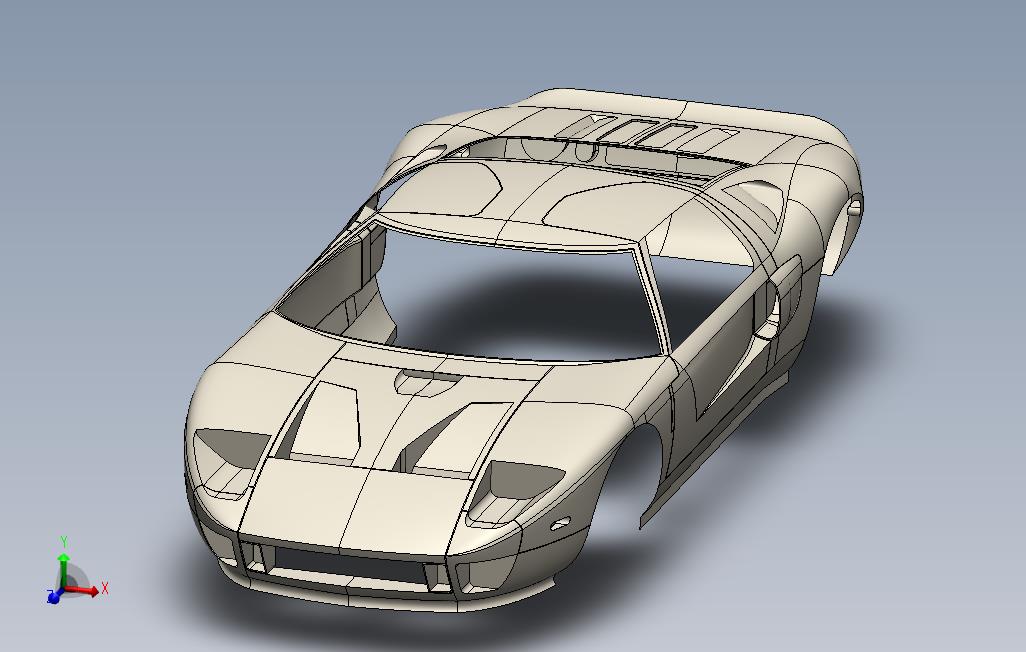 福特GT4车壳