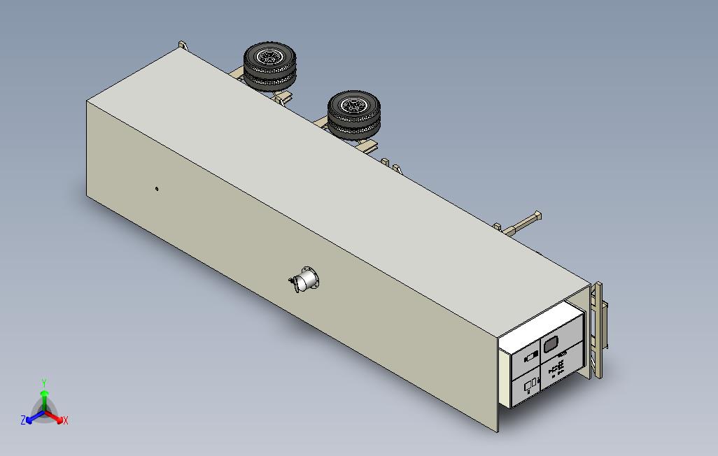 移动式柴油发电车