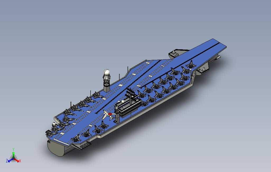 航空母舰模型