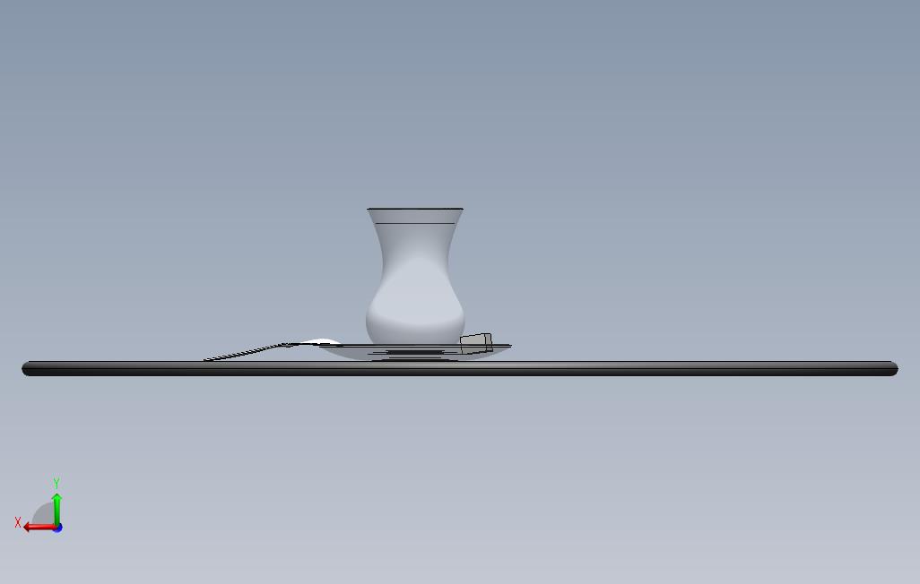 茶杯 背面视图