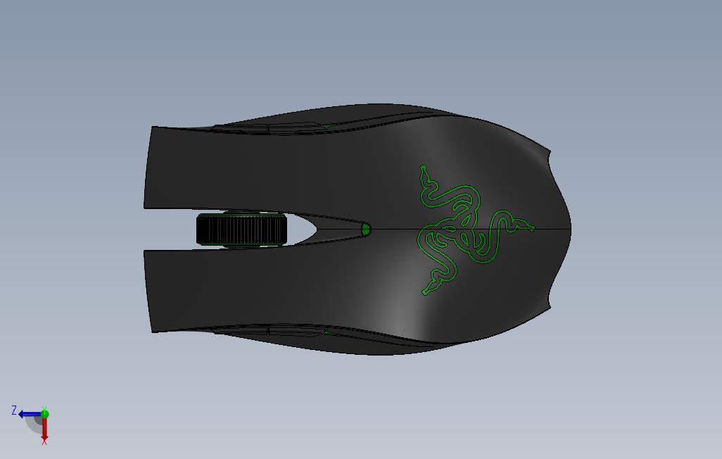 雷蛇鼠标3d模型