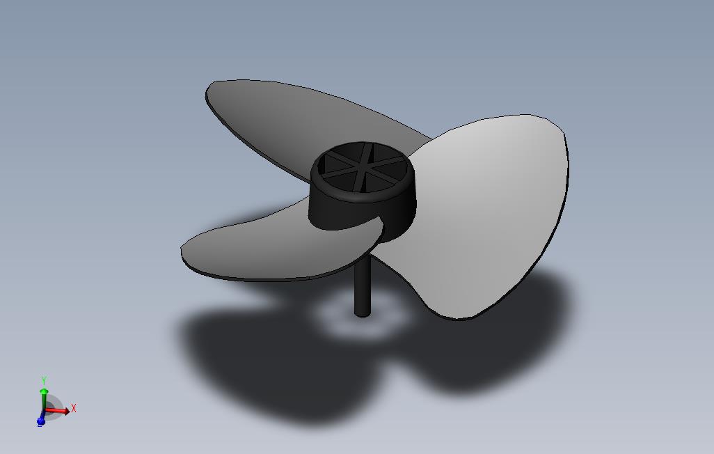 1电风扇3d模型
