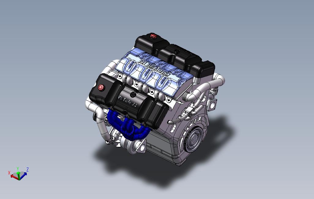 3.2T双涡轮增压V6缸内直喷发动机
