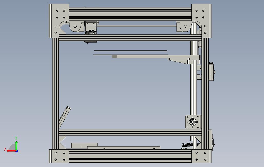 3DPrinter 背面视图