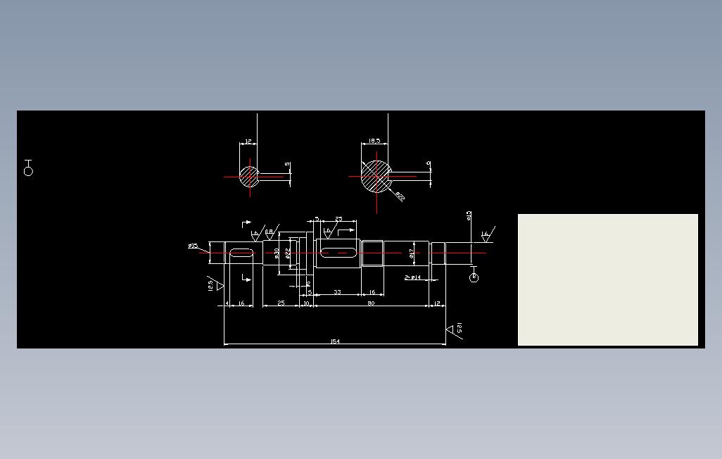 AUＴＯCAD建筑制图教程练习