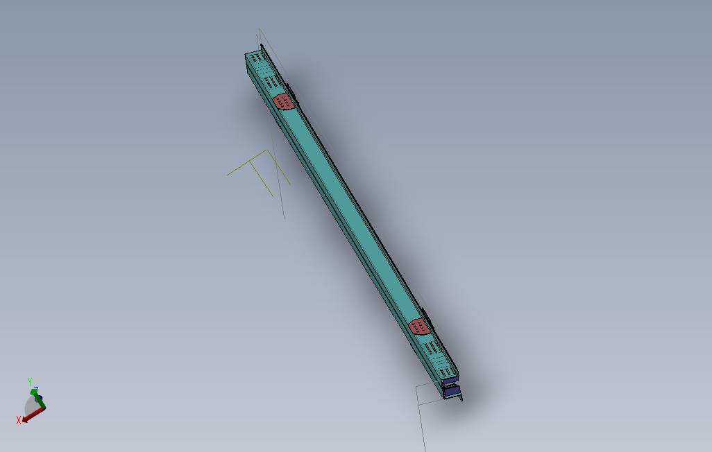 C7车体三维结构模型