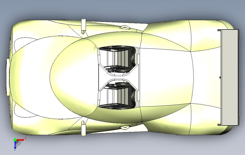 catia超级跑车3D模型