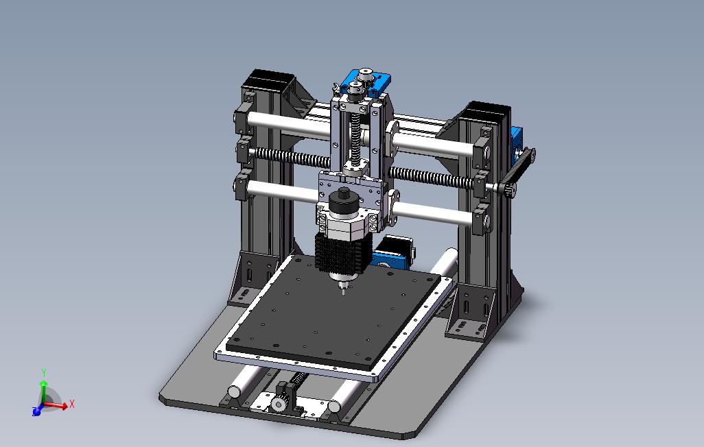 cnc-迷你数控机床雕刻机（第二代）