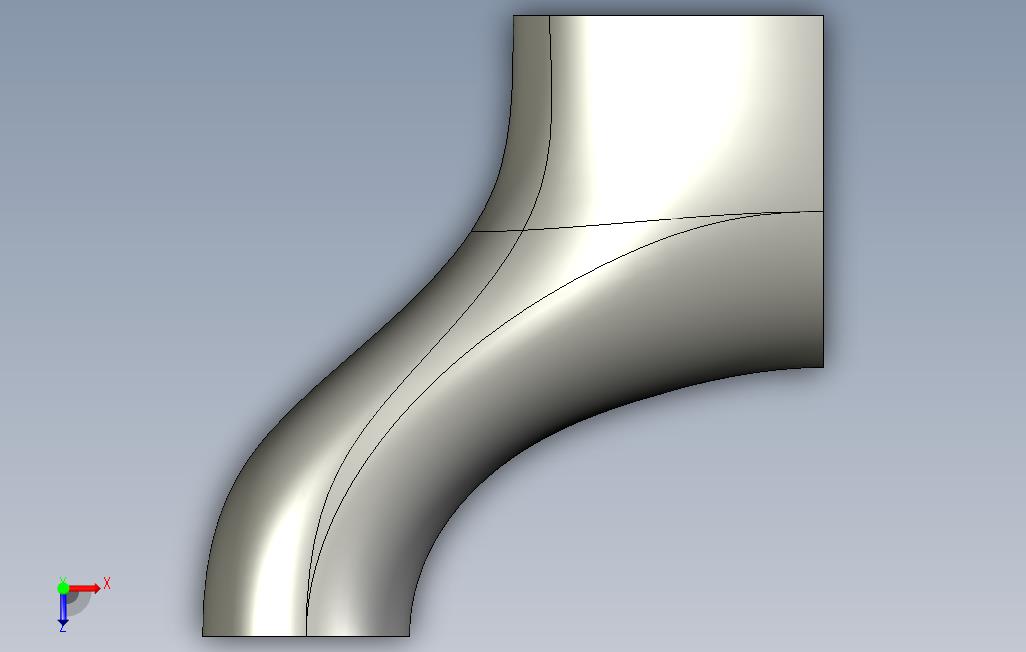 curvedsurface 俯视图