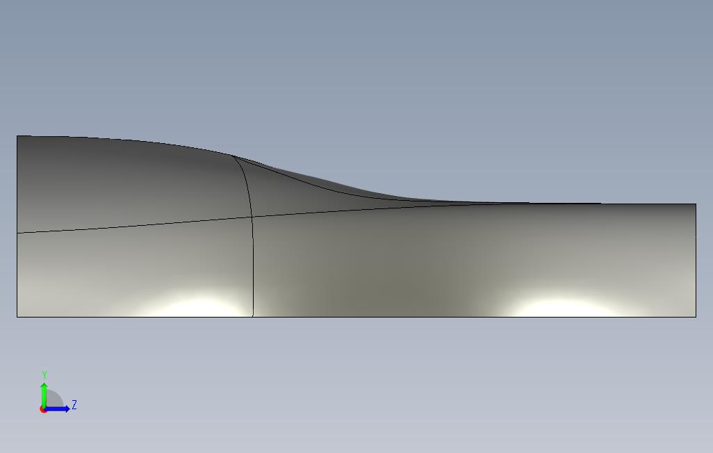 curvedsurface 左侧视图