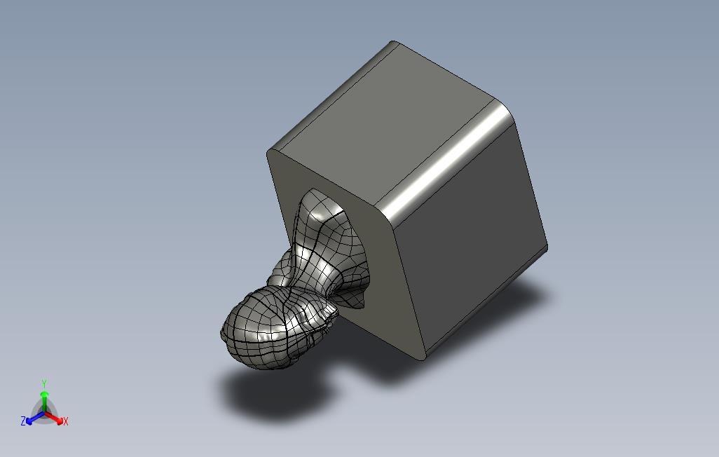 lady头像3D模型