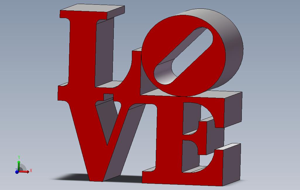 LOVE_SOLIDWORKS 2013_模型图纸免费下载 – 懒石网
