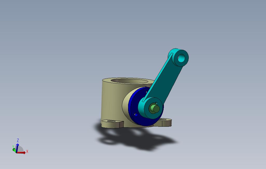 Solidworks制动器图纸 Solidworks 2012 模型图纸免费下载 懒石网