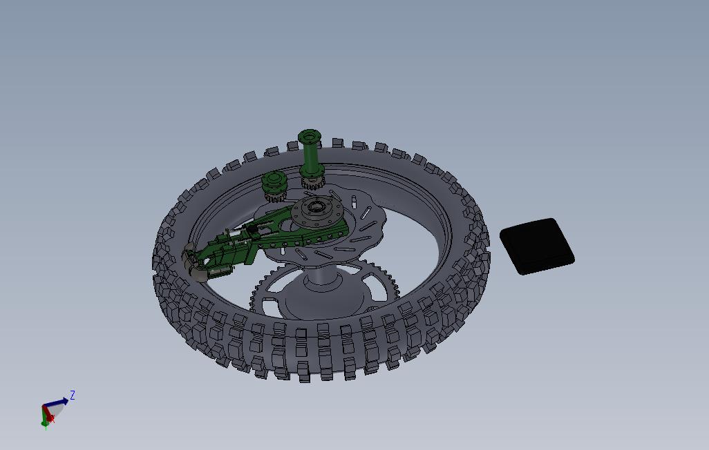 SOLIDWORKS捕食者爪MK2的轮胎更换工具