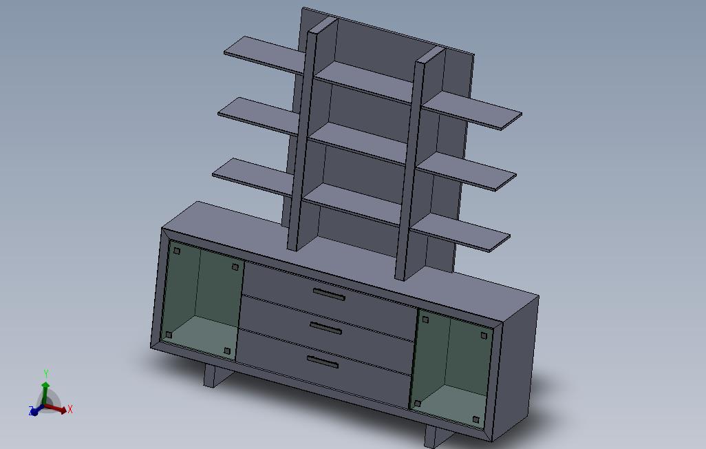 SOLIDWORKS架子设计