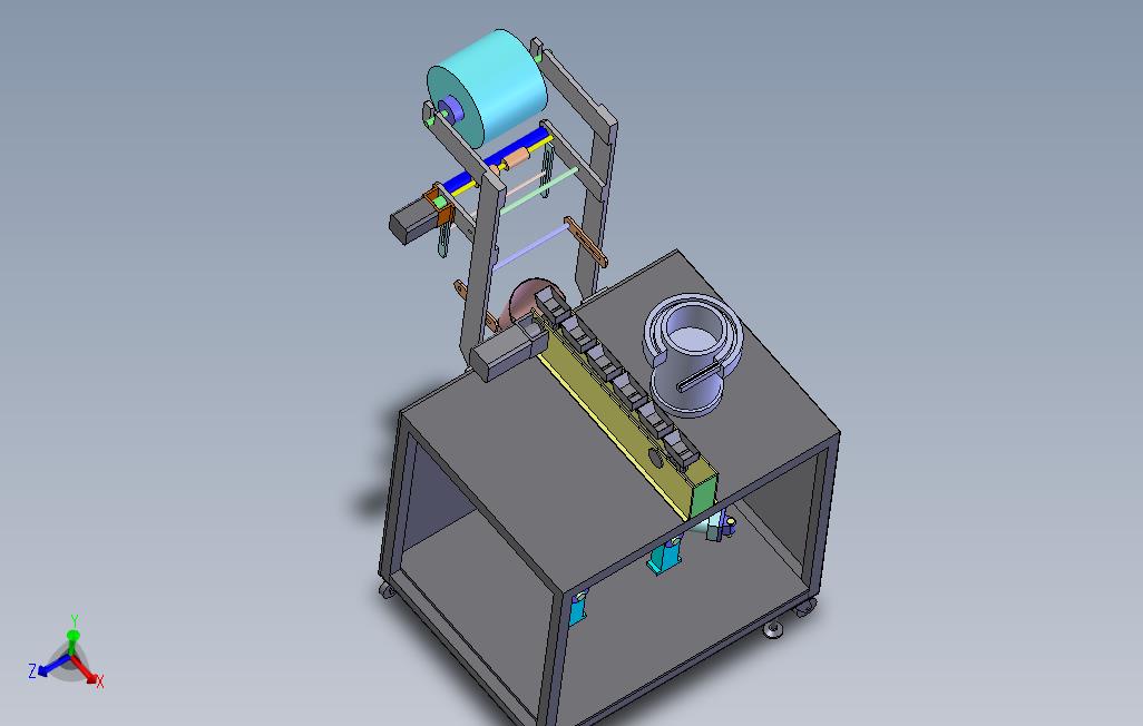 SolidWorks螺包机设计图纸