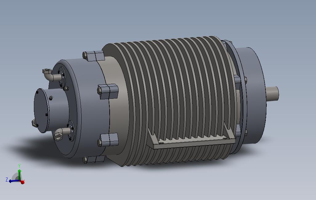 solidworks64千瓦CRK马达